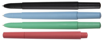 Stylos bille roulante Ciklo, série Couleur (Paquet de 4 - Pas d'inscription sur le baril)