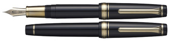 Stylo plume Sailor, série Pro Gear Or Roppongi LE Noir GT (Standard-Pointe 21kt)
