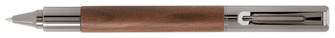 Stylo bille roulante Monteverde, série Ritma Walnut Bois de noyer