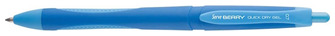 Stylo encre gel rétractable Serve, série Berry Encre bleue
