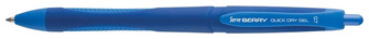 Stylo encre gel rétractable Serve, série Berry Encre bleu foncé