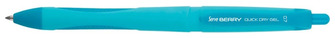 Stylo encre gel rétractable Serve, série Berry Encre turquoise