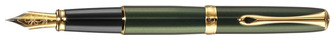 Stylo plume Diplomat, série Excellence A² Vert GT