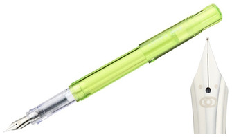 Stylo plume Pilot, série Kakuno Family Jaune-vert (Bébé)