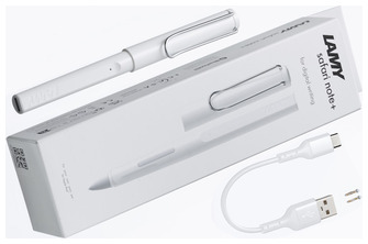 Stylo digital Lamy, série Safari Note + Blanc