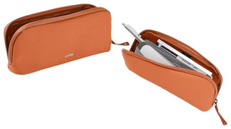 Étui Orbitkey, série Tech Pouch - Pencil Case Terracotta