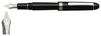 Stylo plume Platinum, série 3776 Century Noir RT (Music) 