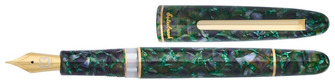 Stylo plume Esterbrook, série Jurassic - Édition Limitée Estie Vert GT (Pompe intégrée - Pointe Custom Fude)