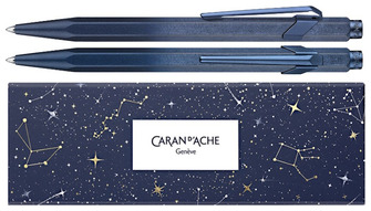 Stylo bille Caran d'Ache, série Édition Spéciale 849 Cosmic Blue - Bleu