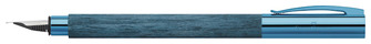 Stylo plume Faber-Castell Design, série Édition Limitée Ambition Wood Bleu