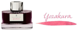 Bouteille d'encre Graf von Faber-Castell, série Encre GvFC Luxury Encre Rose - Yozakura