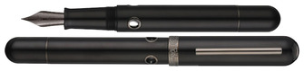 Stylo plume Nahvalur, série Nautilus Cephalopod Noir BKT