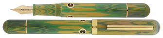 Stylo plume Nahvalur, série Édition Limitée Nautilus Spring (Pointe 14kt)