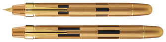 Stylo plume Nahvalur, série Eclipse Pure Or