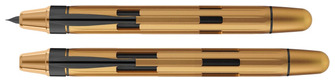 Stylo plume Nahvalur, série Eclipse Électrum