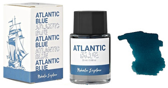 Bouteille d'encre Nahvalur, série Explorer Encre Atlantic Blue (20ml)
