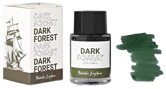 Bouteille d'encre Nahvalur, série Explorer Encre Dark Forest (20ml)