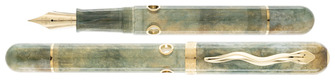 Stylo plume Nahvalur, série Édition Limitée Pen of the Year Snake 2025 (Pointe 14kt)