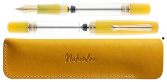 Stylo plume Nahvalur, série Original Plus Citrine (avec étui Galen Leather*)
