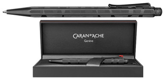 Stylo bille Caran d'Ache, série Ecridor Black Lines - Noir