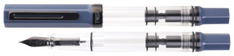 Stylo plume TWSBI, série Eco Bleu ardoise avec Onyx (Slate Blue)