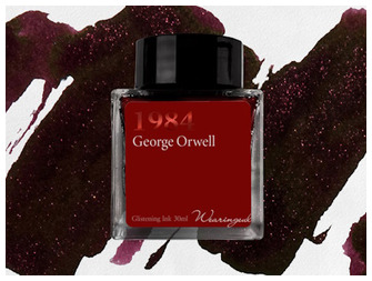 Bouteille d'encre Wearingeul, série World Literature Ink Encre 1984 (30ml)