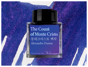 Bouteille d'encre Wearingeul, série World Literature Ink Encre The Count of Monte Cristo (30ml)