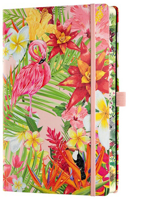 Carnet de notes (A5) Castelli, série Eden Flamand (Ligné, couverture rigide)