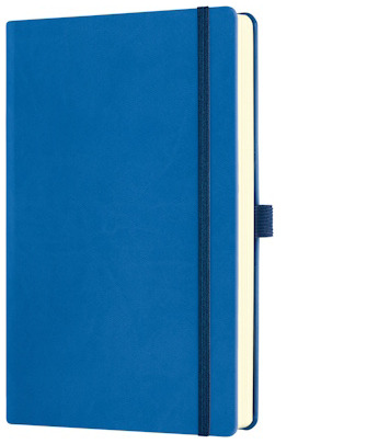 Carnet de notes (A5) Castelli, série Aquarela Bleu océan (Ligné, couverture rigide)