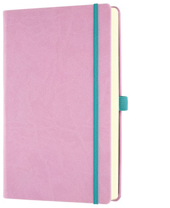 Carnet de notes (A5) Castelli, série Aquarela Mauve (Ligné, couverture rigide)