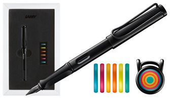 Stylo plume Lamy, série Safari Édition Spéciale Multicolore 2025 Noir (Sans réservoir)