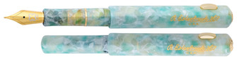 Esterbrook Fountain pen, Niblet series Sea Glass GT (Fude nib)