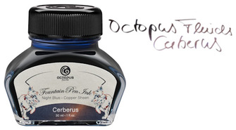Octopus Fluids Ink bottle, Sheen series Cerberus ink (30ml)