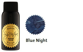 Robert Oster Ink bottle, Blues & Teals series (Blue Night) 50ml