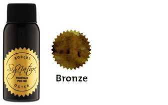Robert Oster Ink bottle, Coffees & Browns series (Bronze) 50ml