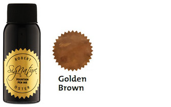 Robert Oster Ink bottle, Coffees & Browns series (Golden Brown) 50ml