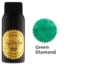 Robert Oster Ink bottle, Greens series (Green Diamond) 50ml