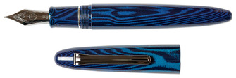 PF Sailor, Éd.Sp. King of Pen - Ebonite 'BLUE PHOENIX'  (KOP - Pointe 21kt)