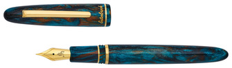 Esterbrook Standard Fountain pen, BUNGUBOX Kingfisher Edition series - Gold (Cartridge / Converter
