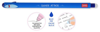 Legami gel pen, Erasable Gel Pen series Blue ink (Shark)