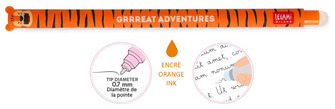Legami gel pen, Erasable Gel Pen series Orange ink (Tiger)