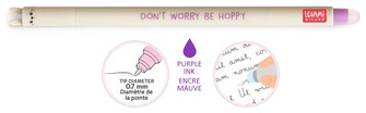 Legami gel pen, Erasable Gel Pen series Purple ink (Bunny)