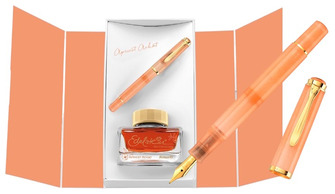 Ensemble stylo plume Pelikan, série Édition Spéciale Classic M200 Apricot Achat