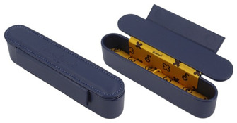 Étui pour stylo Esterbrook, série Nook Dandelion bleu (Simple)