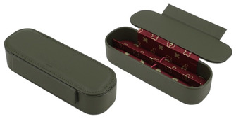 Étui pour stylo Esterbrook, série Nook Moss vert (Double)