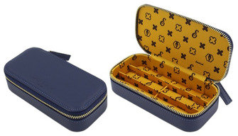 Étui pour stylo Esterbrook, série Nook Dandelion bleu (Triple)