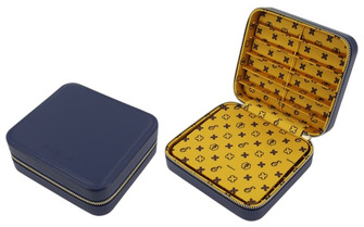 Étui pour stylo Esterbrook, série Nook Dandelion bleu (pour 12 stylos)