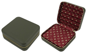 Étui pour stylo Esterbrook, série Nook Moss vert (pour 12 stylos)