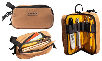 Étui Lochby, série Mini Venture Brun pâle (Camel)