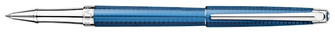 Stylo bille roulante Slim Caran d'Ache, série Léman Grand Bleu, Bleu 